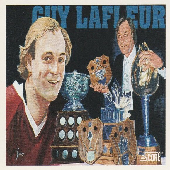 Guy LaFleur NYR Hockey Card Collection - Picture 3 of 3
